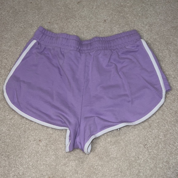 light purple sweat-shorts - Picture 2 of 2